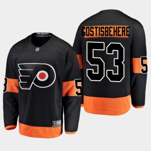 Philadelphia Flyers Trikot Shayne Gostisbehere 2019 Schwarz Alternate Breakaway Player